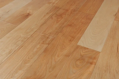 фото паркетной доски Amberwood Фьюжн Береза желтая Бесцветный Лак